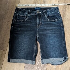 Arizona Jean Co. Bermuda Denim Shorts - Dark Indigo